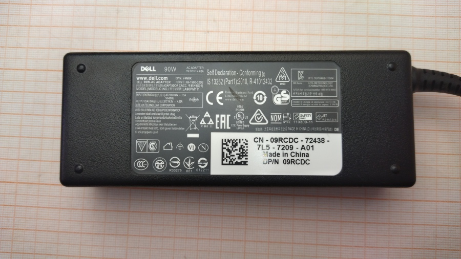 088-420-001 БП для ноутбука DELL LA90PM111 #7