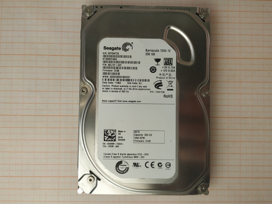 173-154-002 HDD 3.5" SATA SEAGATE ST3250318AS #2