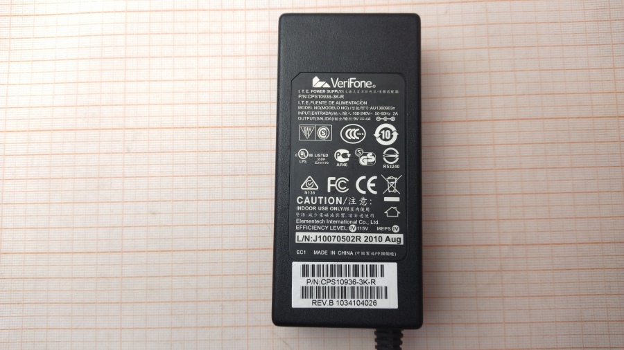 088-426-001 БП для платежного терминала VERIFONE AU1360903n #2