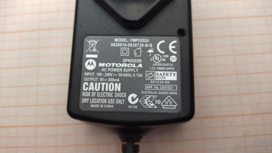 088-436-001 СЗУ для мобильных устройств Motorola FMP5202A #3