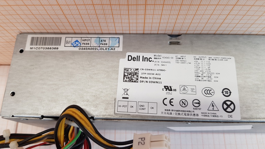 134-014-001 БП LFX DELL H240AS-00 #2