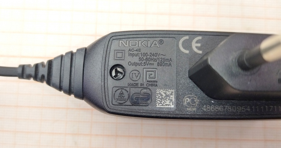 088-466-001 СЗУ для мобильных устройств NOKIA AC-4E #5