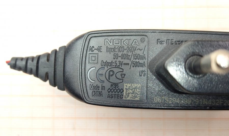 088-466-002 СЗУ для мобильных устройств NOKIA AC-4E #5