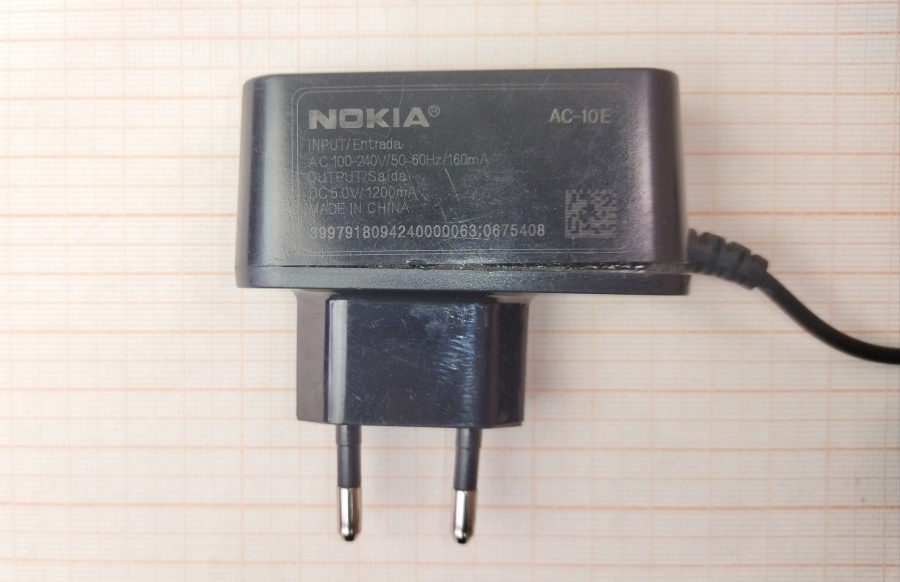 088-468-001 СЗУ для мобильных устройств NOKIA AC-10E #2