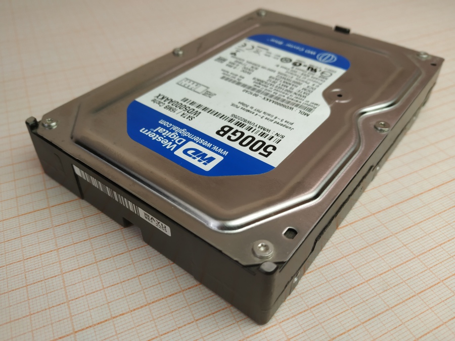 148-002-001 HDD 3.5" SATA Western Digital WD5000AAKX #1