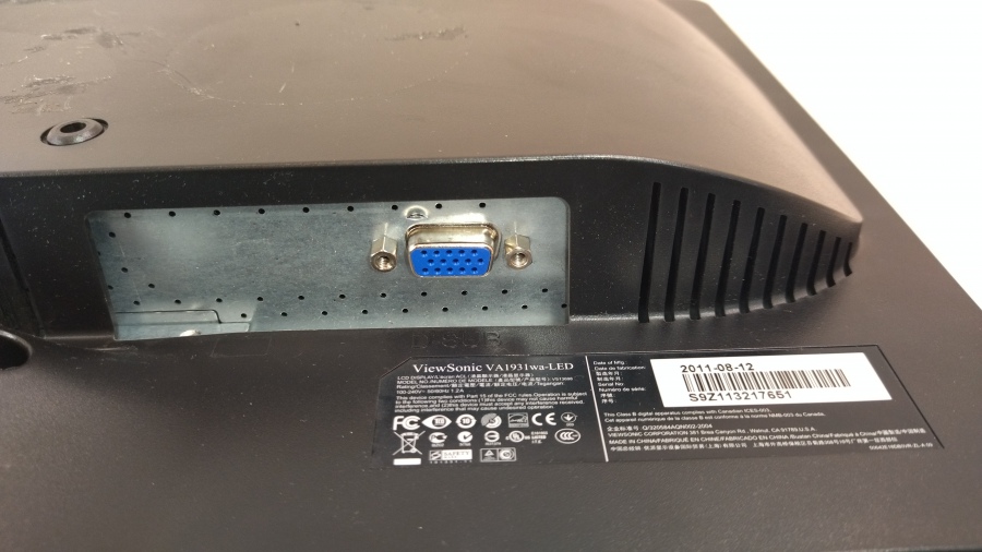 193-022-002 Монитор ЖК VIEWSONIC VA1931WA-LED #6