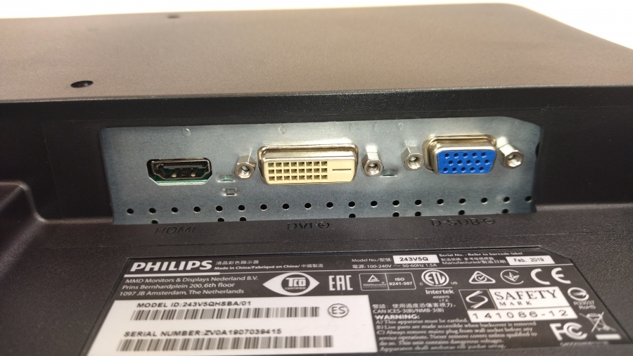 193-041-003 Монитор ЖК PHILIPS 243V5QHSBA #7