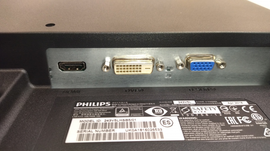 193-041-004 Монитор ЖК PHILIPS 243V5LHSB5 #7