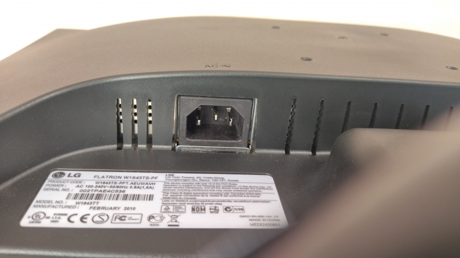 193-043-001 Монитор ЖК LG W1943TS-PF #7