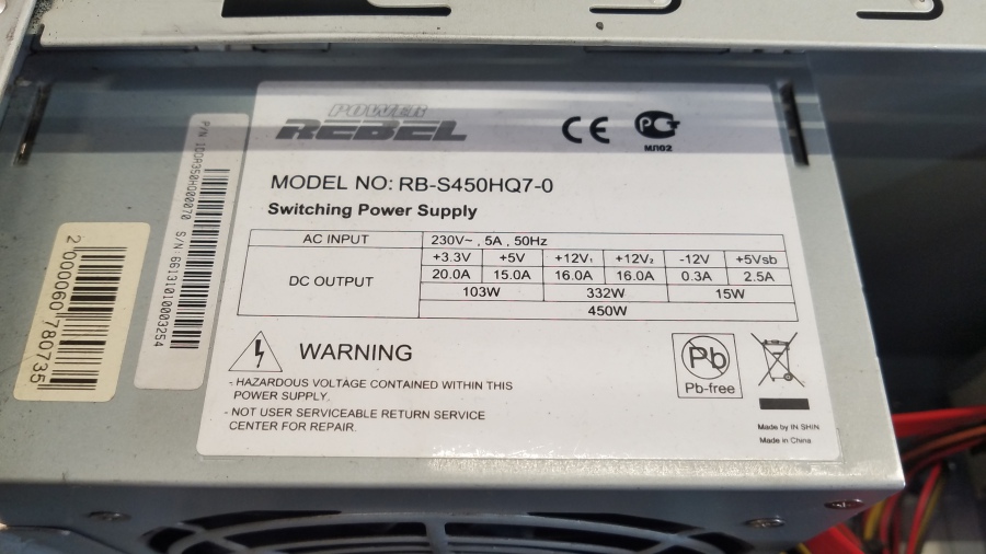 193-033-003 Системный блок  H61 #12