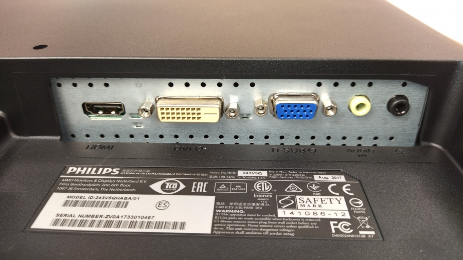 193-054-003 Монитор ЖК PHILIPS 243V5QHABA #7