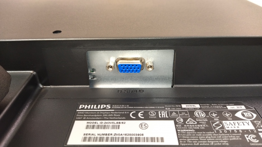 193-052-007 Монитор ЖК PHILIPS 243V5LSB/62 #6