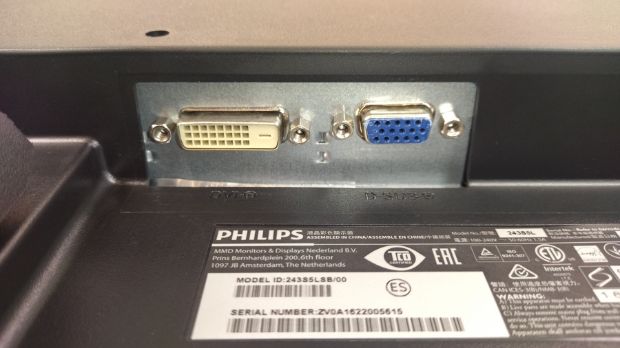 193-056-001 Монитор ЖК PHILIPS 243S5LSB/00 #7