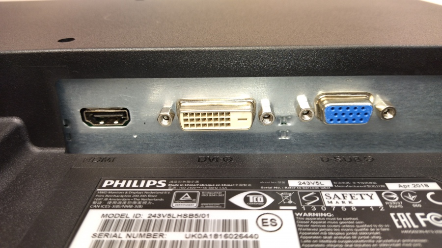 193-041-049 Монитор ЖК PHILIPS 243V5LHSB5 #7