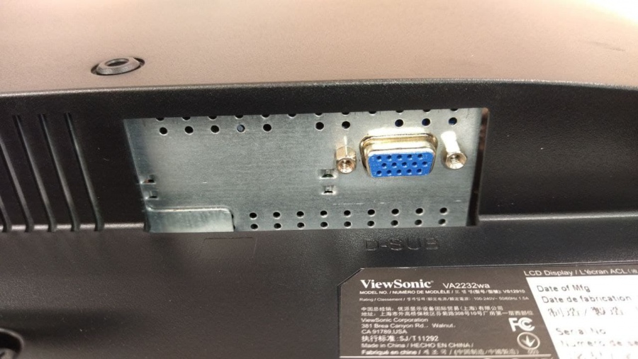 193-064-001 Монитор ЖК VIEWSONIC VA2232WA #7