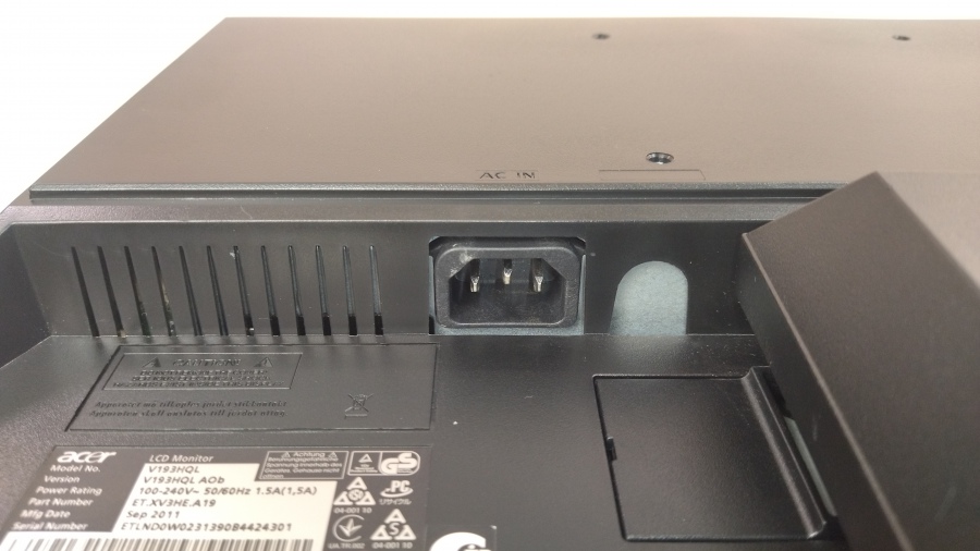 193-074-001 Монитор ЖК ACER V193HQL #8