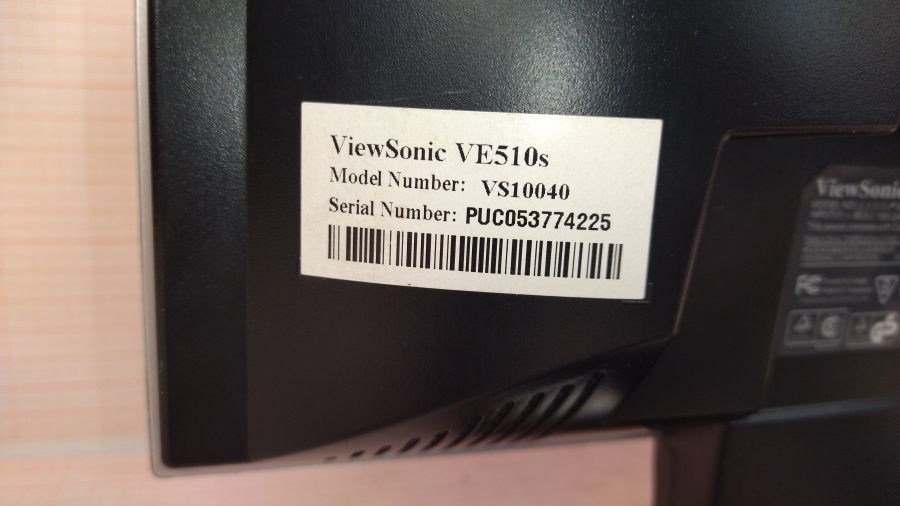 193-083-001 Монитор ЖК VIEWSONIC VE510s #4