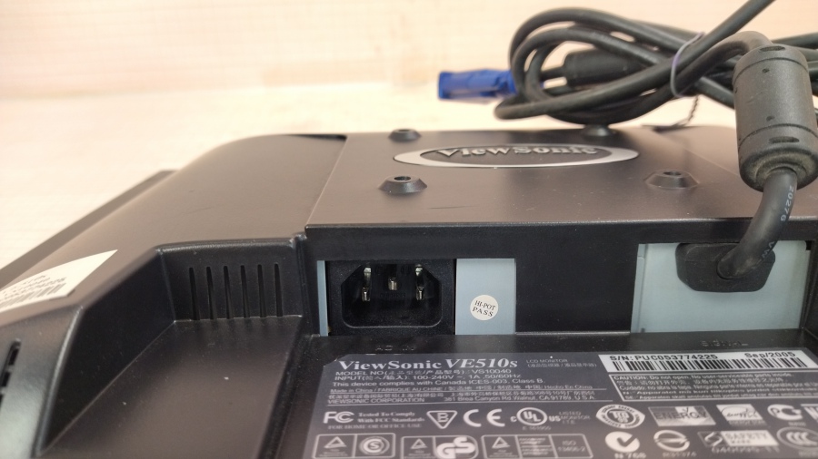 193-083-001 Монитор ЖК VIEWSONIC VE510s #6