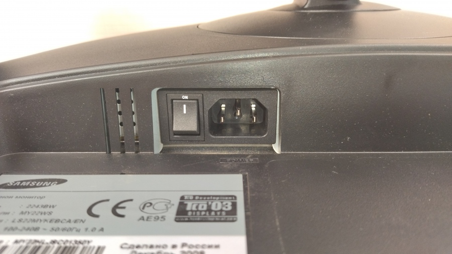 193-032-004 Монитор ЖК SAMSUNG 2243BW #9