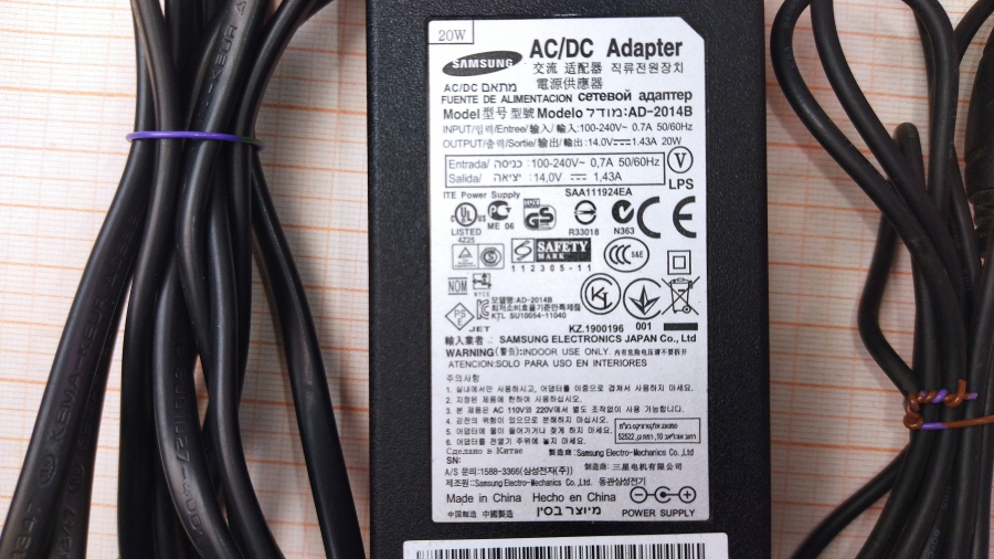 193-097-001 Монитор ЖК SAMSUNG S19B150N #9