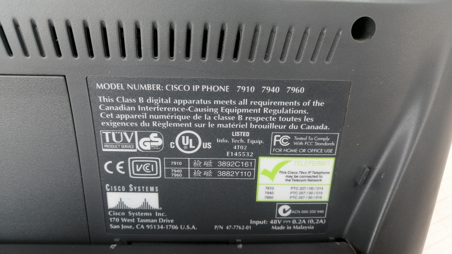 194-004-001 Телефон VoIP CISCO CP-7940 #5