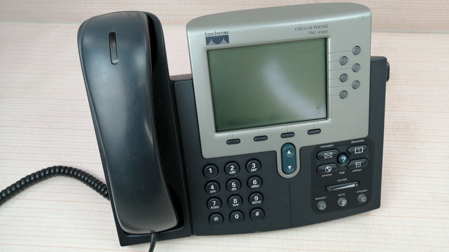 194-006-001 Телефон VoIP CISCO CP-7961G-GE #1