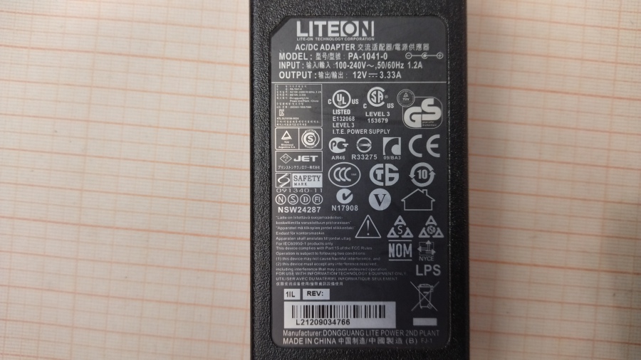 088-488-001 БП для мониторов LITE-ON PA-1041-0 #3