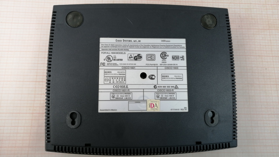 168-051-002 Маршрутизатор CISCO 1601-R #7