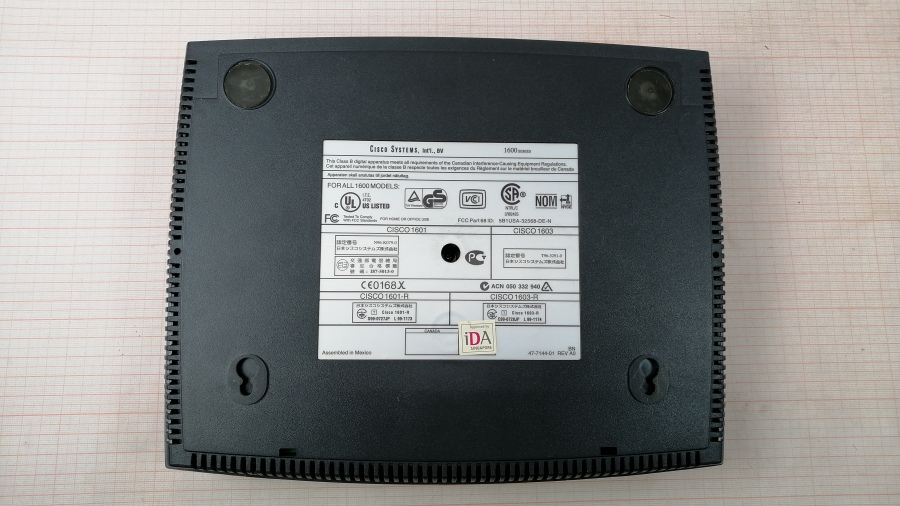 168-051-003 Маршрутизатор CISCO 1601-R #7