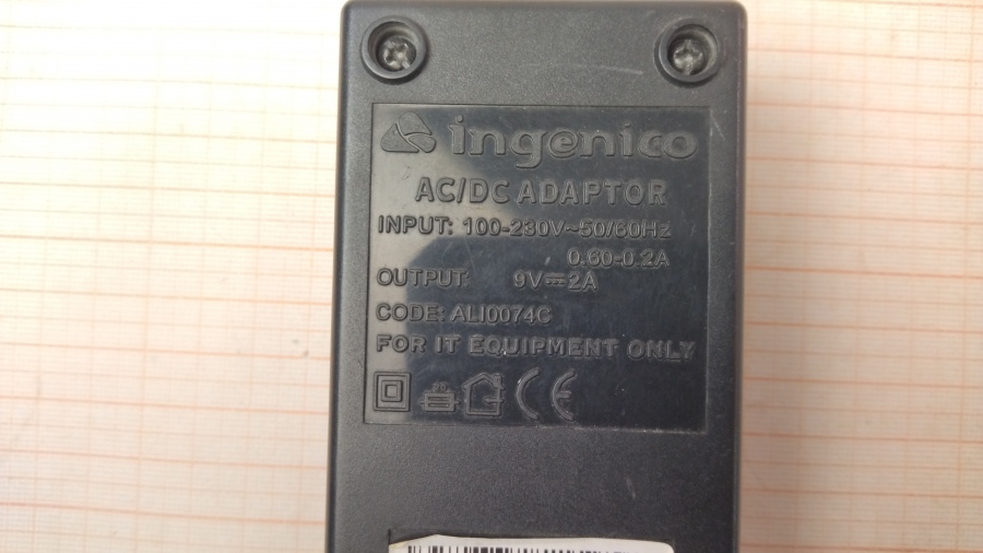 088-507-001 БП для платежного терминала INGENICO ALI0074C #3