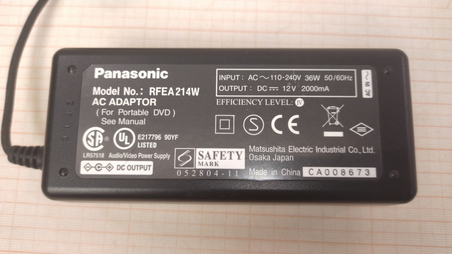 088-508-001 БП для DVD плеера PANASONIC RFEA214W #2