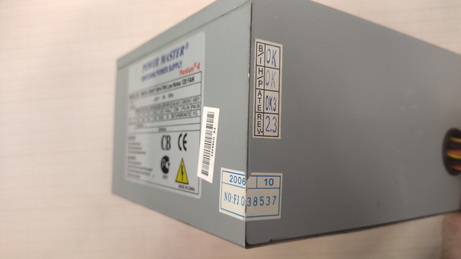 157-010-001 БП ATX v2.1 POWER MASTER PM(P4) 350W #6