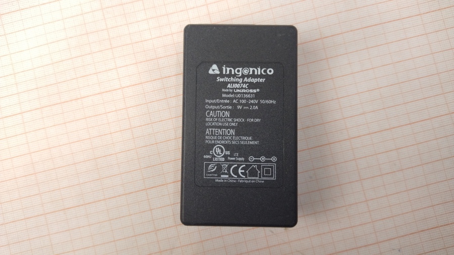 088-507-002 БП для платежного терминала INGENICO ALI0074C #2