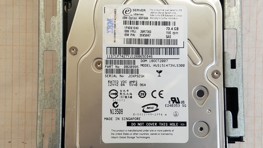 082-014-002 Сервер IBM System x3455 #14