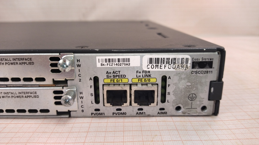 198-001-001 Маршрутизатор CISCO 2811 #7