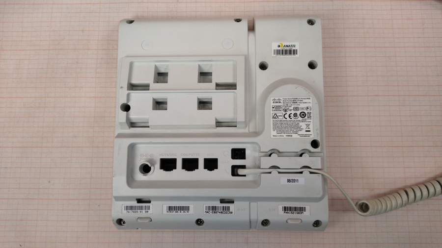 198-003-001 Телефон VoIP CISCO UC PHONE CP-6945 #8