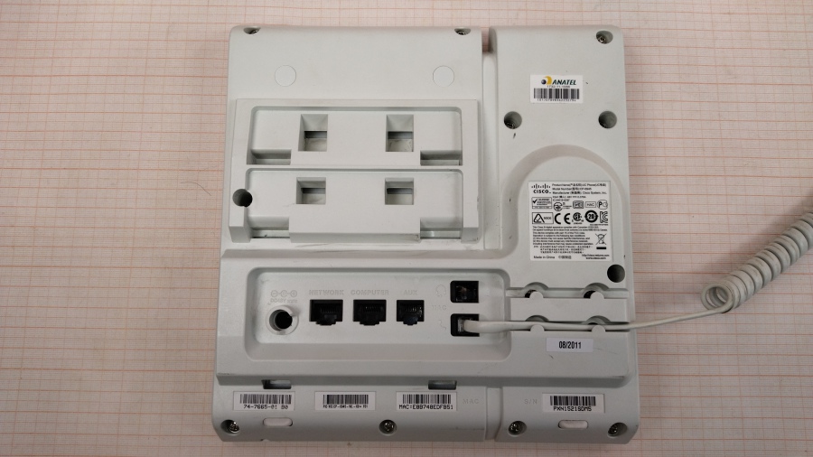 198-003-003 Телефон VoIP CISCO UC PHONE CP-6945 #8