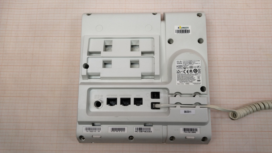 198-003-004 Телефон VoIP CISCO UC PHONE CP-6945 #8