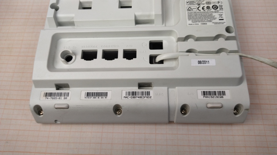 198-003-007 Телефон VoIP CISCO UC PHONE CP-6945 #9