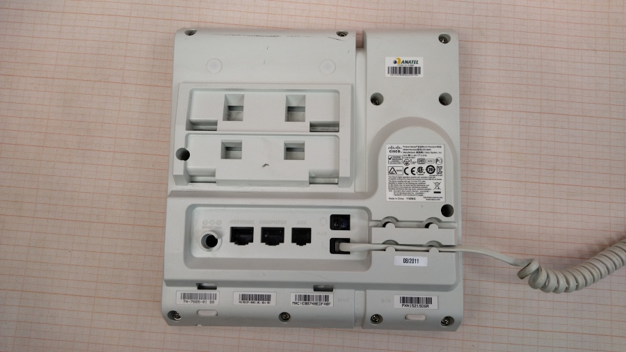 198-003-010 Телефон VoIP CISCO UC PHONE CP-6945 #8