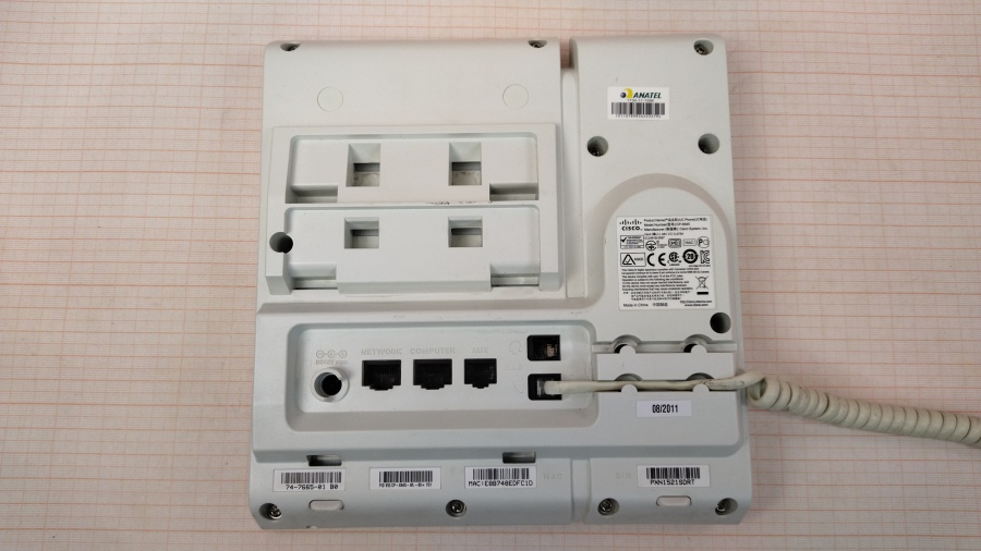 198-003-023 Телефон VoIP CISCO UC PHONE CP-6945 #8