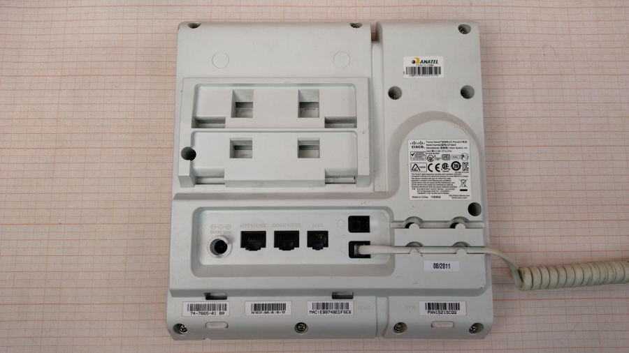 198-003-024 Телефон VoIP CISCO UC PHONE CP-6945 #8