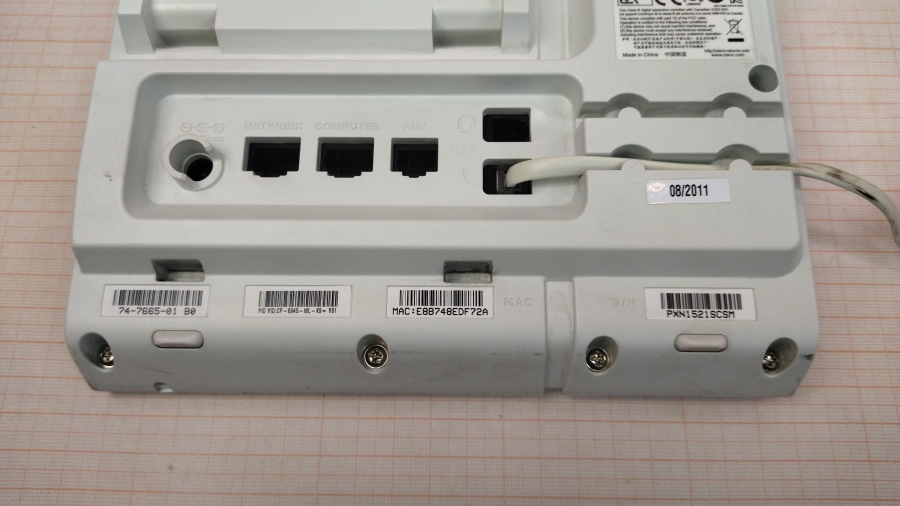 198-003-025 Телефон VoIP CISCO UC PHONE CP-6945 #9