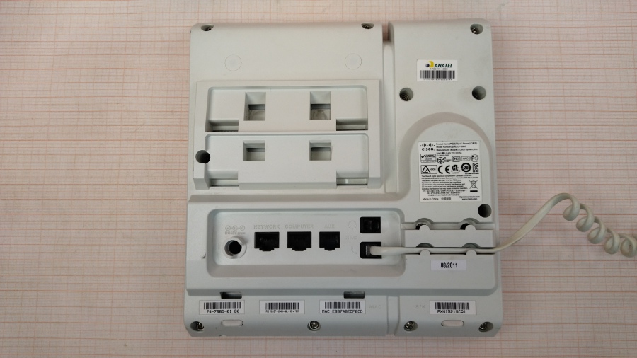 198-003-026 Телефон VoIP CISCO UC PHONE CP-6945 #8