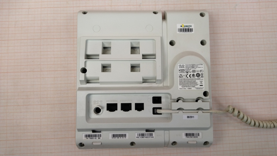 198-003-027 Телефон VoIP CISCO UC PHONE CP-6945 #8