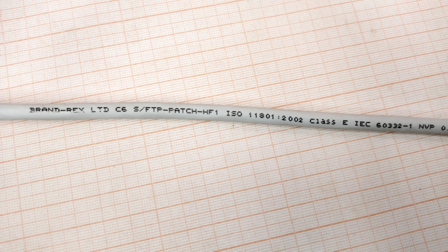 198-007-001 Кабель Patch Cord BRAND-REX C6CPCS020-888HB #3