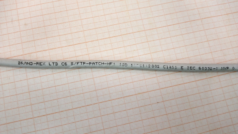 198-007-002 Кабель Patch Cord BRAND-REX C6CPCS020-888HB #3