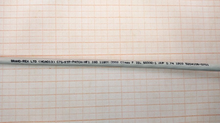 198-009-001 Кабель Patch Cord BRAND-REX C6CPCS030-888H #3