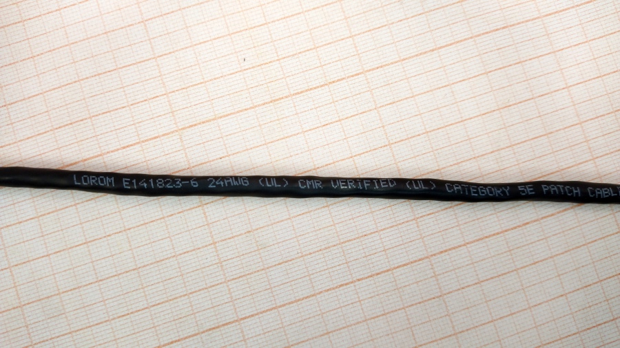 198-012-001 Кабель Patch Cord LOROM E141823-6 #3