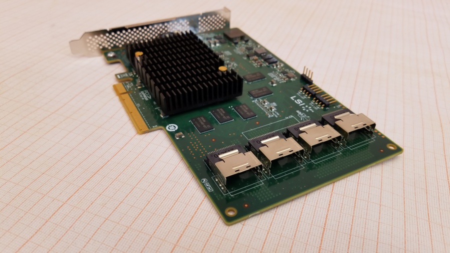 195-068-001 Контроллер PCI LSI SAS9201-16i #1